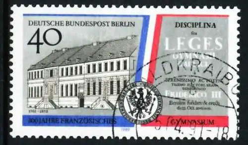 BERLIN 1989 Nr 856 gestempelt 62A00A