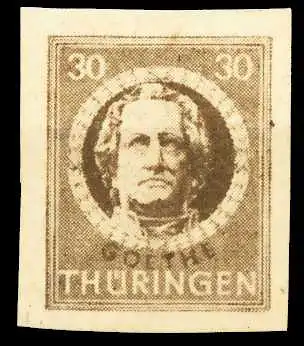 SBZ THÜRINGEN Nr 99BYaz2 postfrisch 67073E