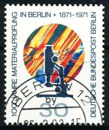 BERLIN 1971 Nr 416 zentrisch gestempelt 631ABE