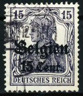 BES 1WK LP BELGIEN Nr 16bII gestempelt 629CC2