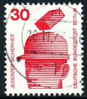 BERLIN DS UNFALLV Nr 406 zentrisch gestempelt 6319EE