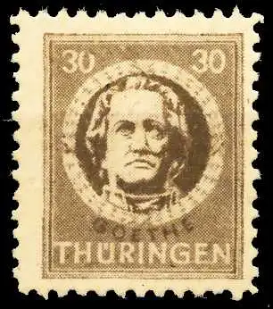 SBZ THÜRINGEN Nr 99AYaz2 postfrisch 6708F6