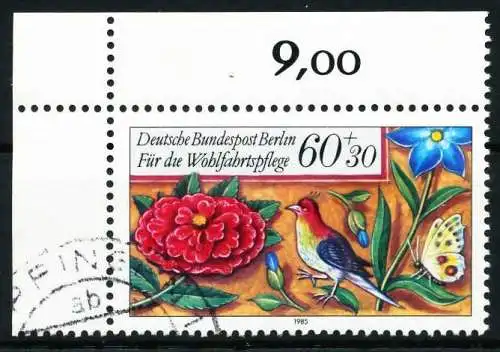 BERLIN 1985 Nr 745 gestempelt ECKE-OLI 62E402