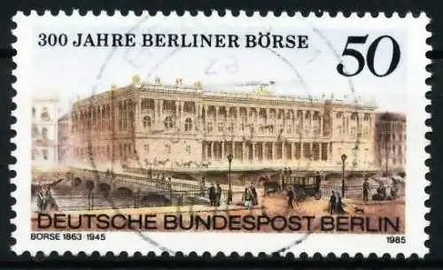 BERLIN 1985 Nr 740 zentrisch gestempelt 62E4C2