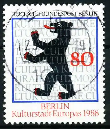 BERLIN 1988 Nr 800 zentrisch gestempelt 62A1F6