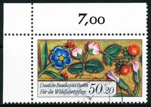 BERLIN 1985 Nr 744 gestempelt ECKE-OLI 62E3E2
