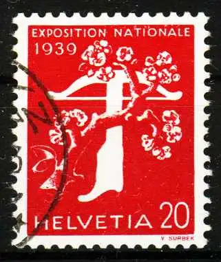 SCHWEIZ Nr 350yR gestempelt 2904C2