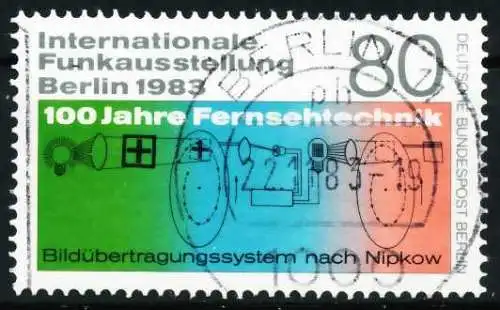 BERLIN 1983 Nr 702 zentrisch gestempelt 622E86