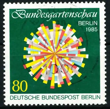 BERLIN 1985 Nr 734 zentrisch gestempelt 62E512