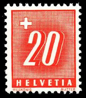 SCHWEIZ PORTO Nr 57z postfrisch 631DF6