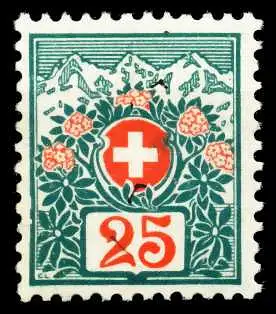 SCHWEIZ PORTO Nr 35a ungebraucht 636942