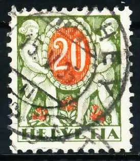 SCHWEIZ PORTO Nr 45z gestempelt 63209E