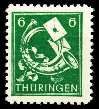 SBZ THÜRINGEN Nr 95AXax postfrisch 67344A