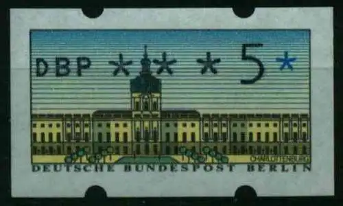 BERLIN ATM 1987 Nr 1-005 postfrisch SA555DE