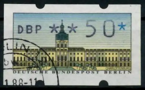 BERLIN ATM 1987 Nr 1-050 gestempelt 636CB2