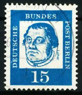 BERLIN DS BED. DEUT. Nr 203 gestempelt 636CFA