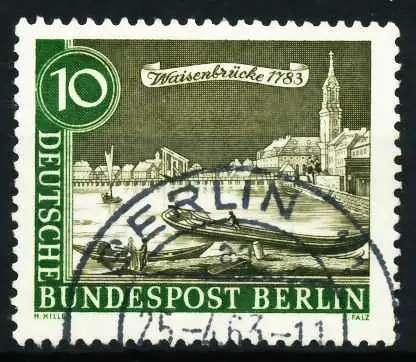 BERLIN 1962 Nr 219 zentrisch gestempelt 636D8A