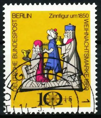 BERLIN 1969 Nr 352 zentrisch gestempelt 639A9E