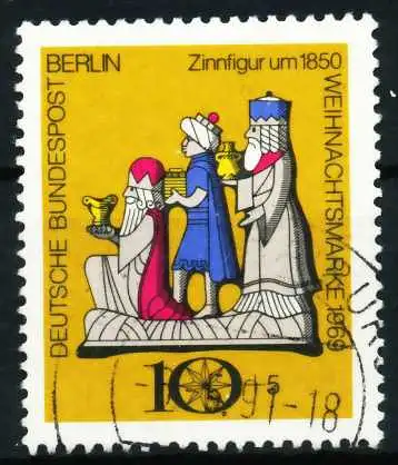 BERLIN 1969 Nr 352 zentrisch gestempelt 639AA2