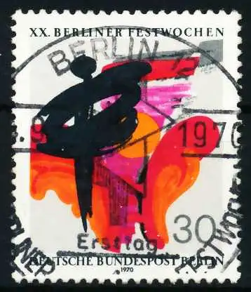 BERLIN 1970 Nr 372 zentrisch gestempelt 639C4A