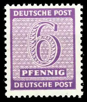 SBZ WESTSACHSEN Nr 129Xw postfrisch 659A0A