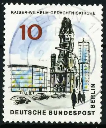 BERLIN 1965 Nr 254 zentrisch gestempelt 636EAA