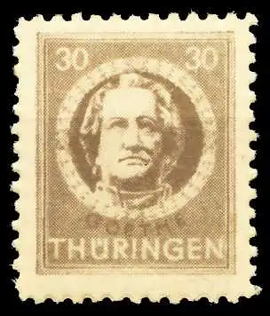 SBZ THÜRINGEN Nr 99AXap1 postfrisch 67322A