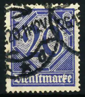 DEUTSCHES-REICH DIENST Nr 26 zentrisch gestempelt 63F842