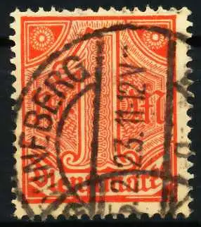 DEUTSCHES-REICH DIENST Nr 30 zentrisch gestempelt 63F8EE