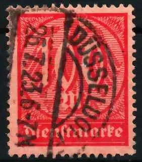 DEUTSCHES-REICH DIENST Nr 74 zentrisch gestempelt 63FB02