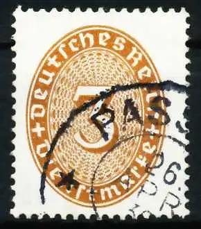 DEUTSCHES-REICH DIENST Nr 114 gestempelt 63FEFE