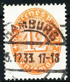 DEUTSCHES-REICH DIENST Nr 129 gestempelt 642F72