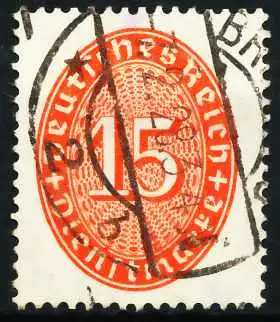 DEUTSCHES-REICH DIENST Nr 118 gestempelt 63FEF6