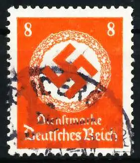 DEUTSCHES-REICH DIENST Nr 136 gestempelt 6430E2