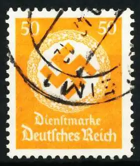 DEUTSCHES-REICH DIENST Nr 143 gestempelt 64311E