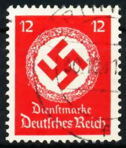 DEUTSCHES REICH DIENSTMARKEN 1934 38 Nr 138a gestempelt 6431A6
