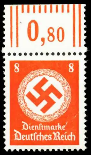 DEUTSCHES REICH DIENSTMARKEN 1942 44 Nr 170az W 64337E