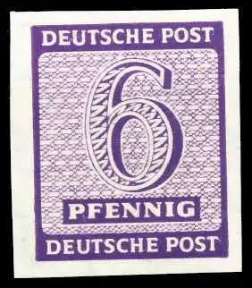 SBZ WESTSACHSEN Nr 117Ya postfrisch 6597CE