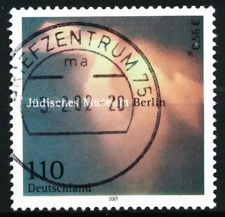 BRD 2001 Nr 2216 zentrisch gestempelt 648B0E