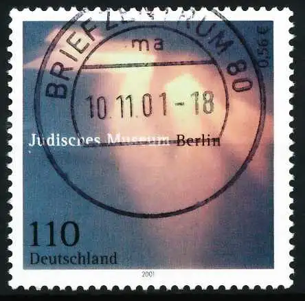 BRD 2001 Nr 2216 zentrisch gestempelt 648AF6