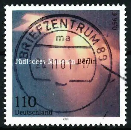 BRD 2001 Nr 2216 zentrisch gestempelt 648B06