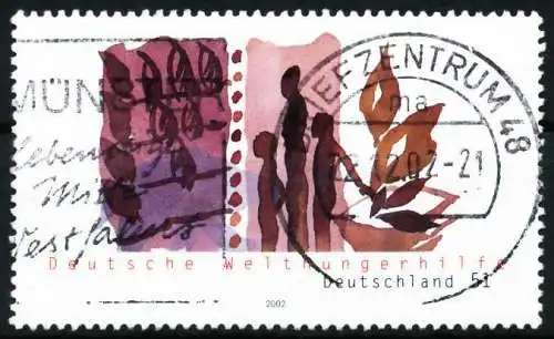 BRD 2002 Nr 2271 zentrisch gestempelt 64D026