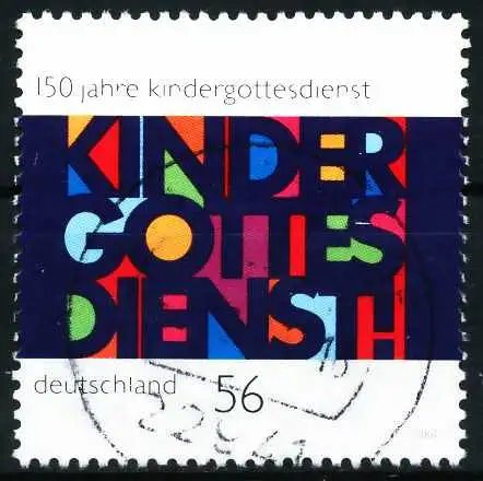 BRD 2002 Nr 2256 zentrisch gestempelt 64D15A