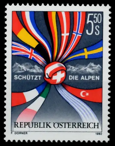 ÖSTERREICH 1992 Nr 2065 postfrisch SB52456