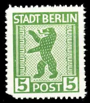 SBZ BERL. BRANDENB. Nr 1ABvx postfrisch 64D1A2