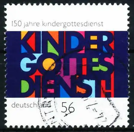 BRD 2002 Nr 2256 zentrisch gestempelt 64D146