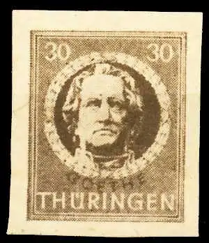 SBZ THÜRINGEN Nr 99BYaz2 postfrisch 6708CA