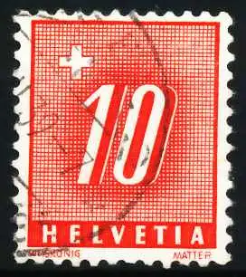 SCHWEIZ PORTO Nr 55z gestempelt 631E9A