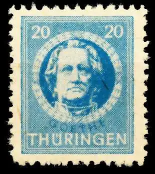 SBZ THÜRINGEN Nr 98AYz1 postfrisch 670472