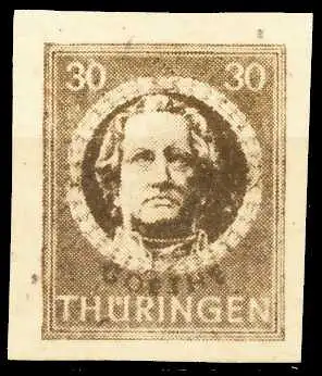 SBZ THÜRINGEN Nr 99BYaz2 postfrisch 670922